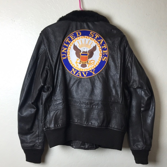flyer's Other - Flyer's G-1 Flight Bomber Leather jacket USA NAVY